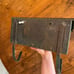 Small Antique Mailbox with Carriage Emblem Scallop
