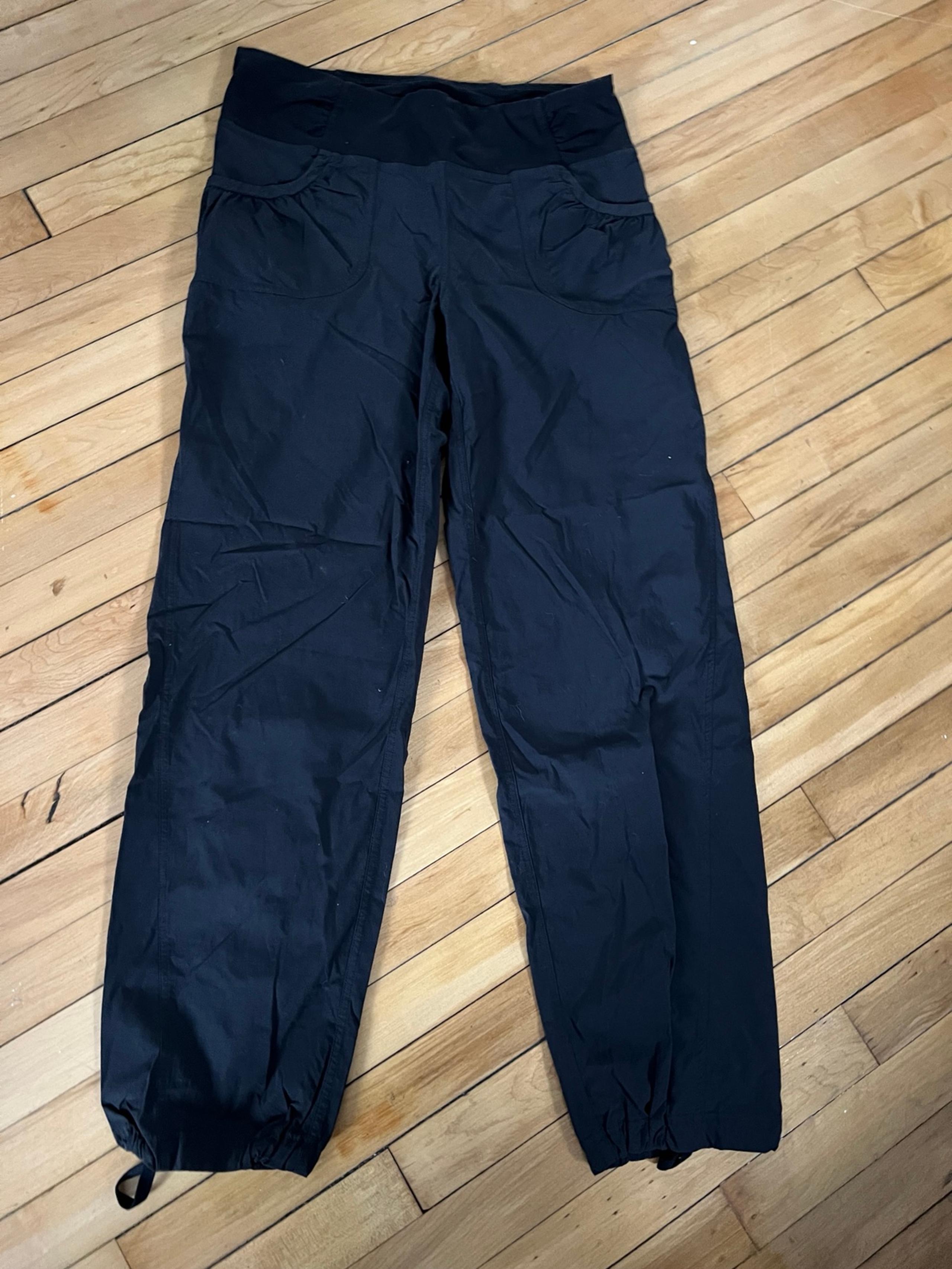 Prana black jogger cargo pants