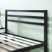 ZINUS Mia Metal Platform Bed Frame with Headboard, Wood Slat Support, Queen