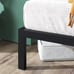 ZINUS Mia Metal Platform Bed Frame with Headboard, Wood Slat Support, Queen