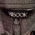 Misook Striped Turtleneck Knit Top NWT Size XL