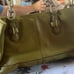 Olive Green vintage coach bag