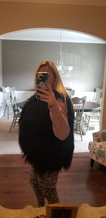Fur Vest (new with tags)
