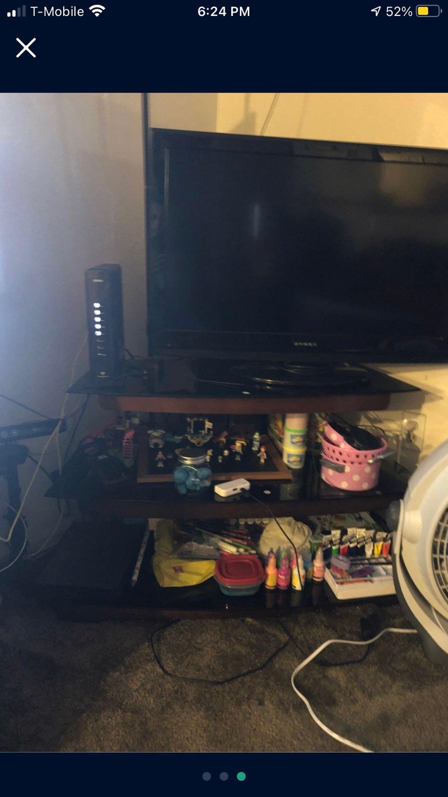 32 inch tv and tv stand holds 55 tv