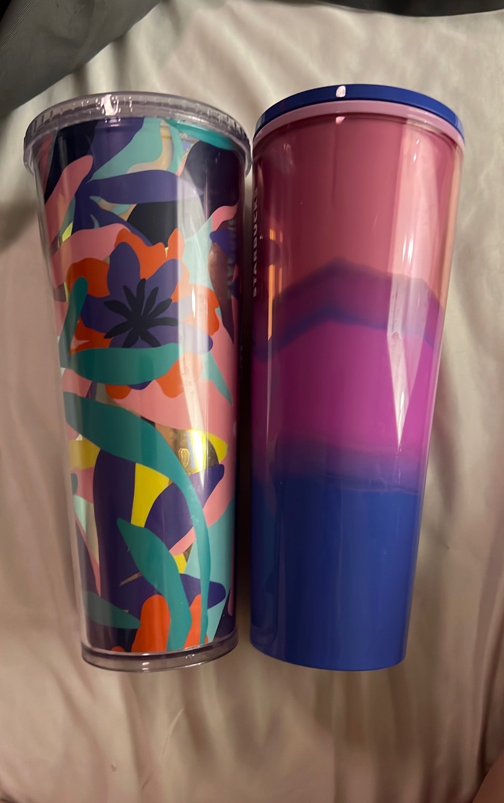 Starbucks tumblers