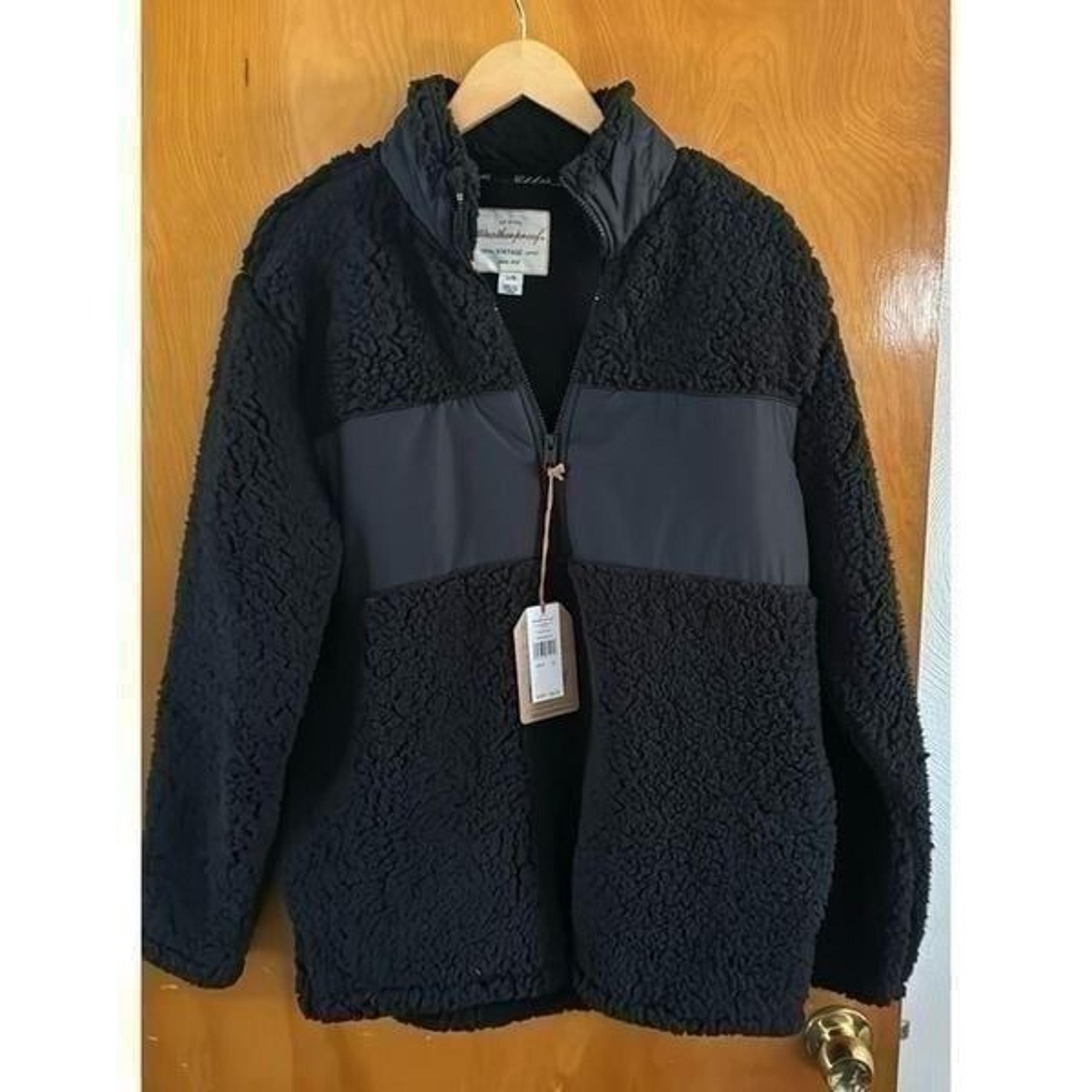 Fleece Jacket Mens Large Gray Pullover Weatherproof