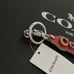 NWT Coach Coachtopia Bag Charm Bag Charm FOB Leather Purse Signature Keychain