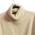 AGOLDE Balloon Sleeve Ribbed Turtleneck Sweatshirt Size S Off White 100% Cotton