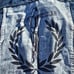 Crucified jean vest