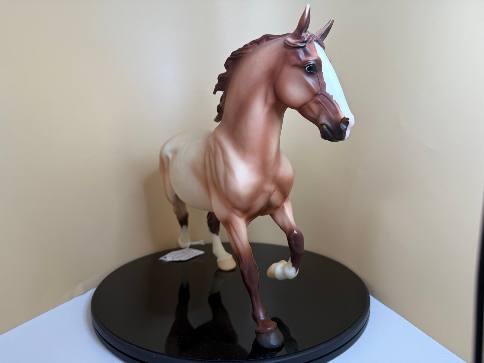 Breyer Red Roan Wixom from Fun Foals Collector Event limited release 2009