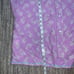Georg Roth LA Men's XL Purple Blue Paisley Dress Button Down Shirt Pearl Snap