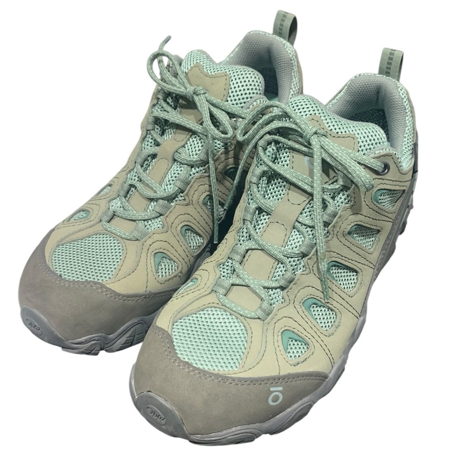 Oboz Women's Sawtooth II Waterproof Low Hiking Shoes - Moss SZ 10