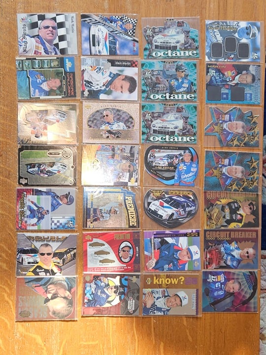 Mark Martin 96 cards all inserts