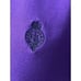L-RL Ralph Lauren Purple Polo Shirt with Black Trim Shirt L