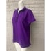 L-RL Ralph Lauren Purple Polo Shirt with Black Trim Shirt L