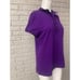 L-RL Ralph Lauren Purple Polo Shirt with Black Trim Shirt L