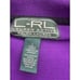 L-RL Ralph Lauren Purple Polo Shirt with Black Trim Shirt L