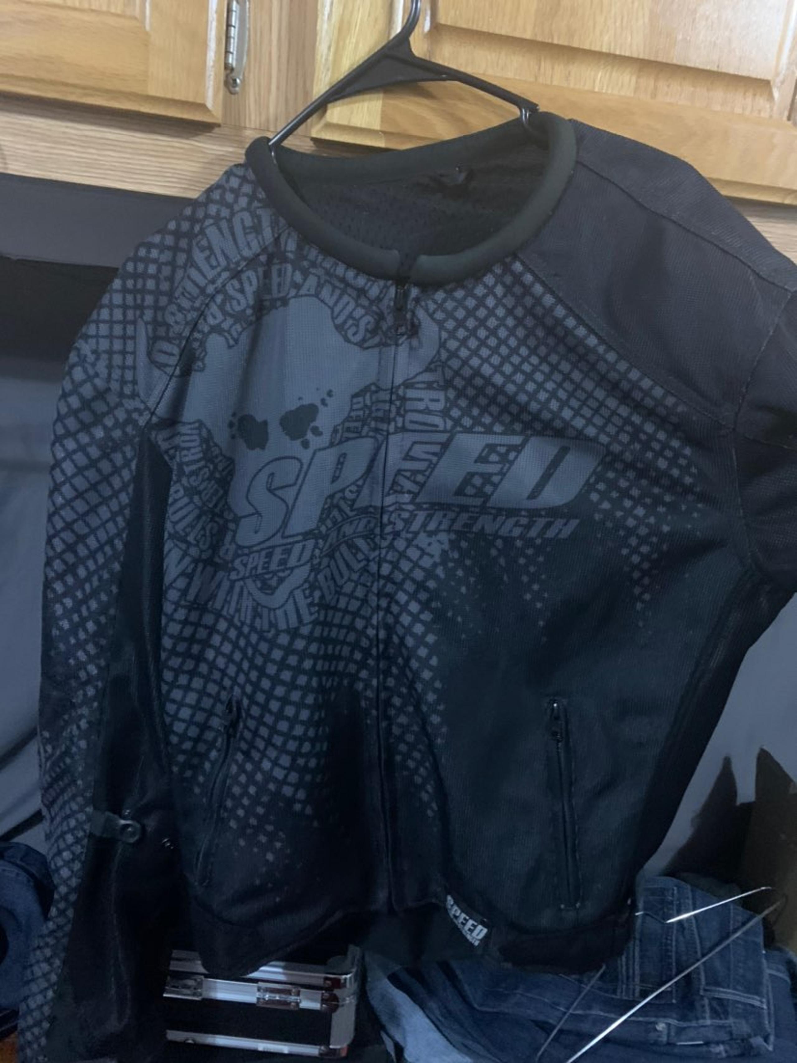 Speed and strength motorcycle jacket
