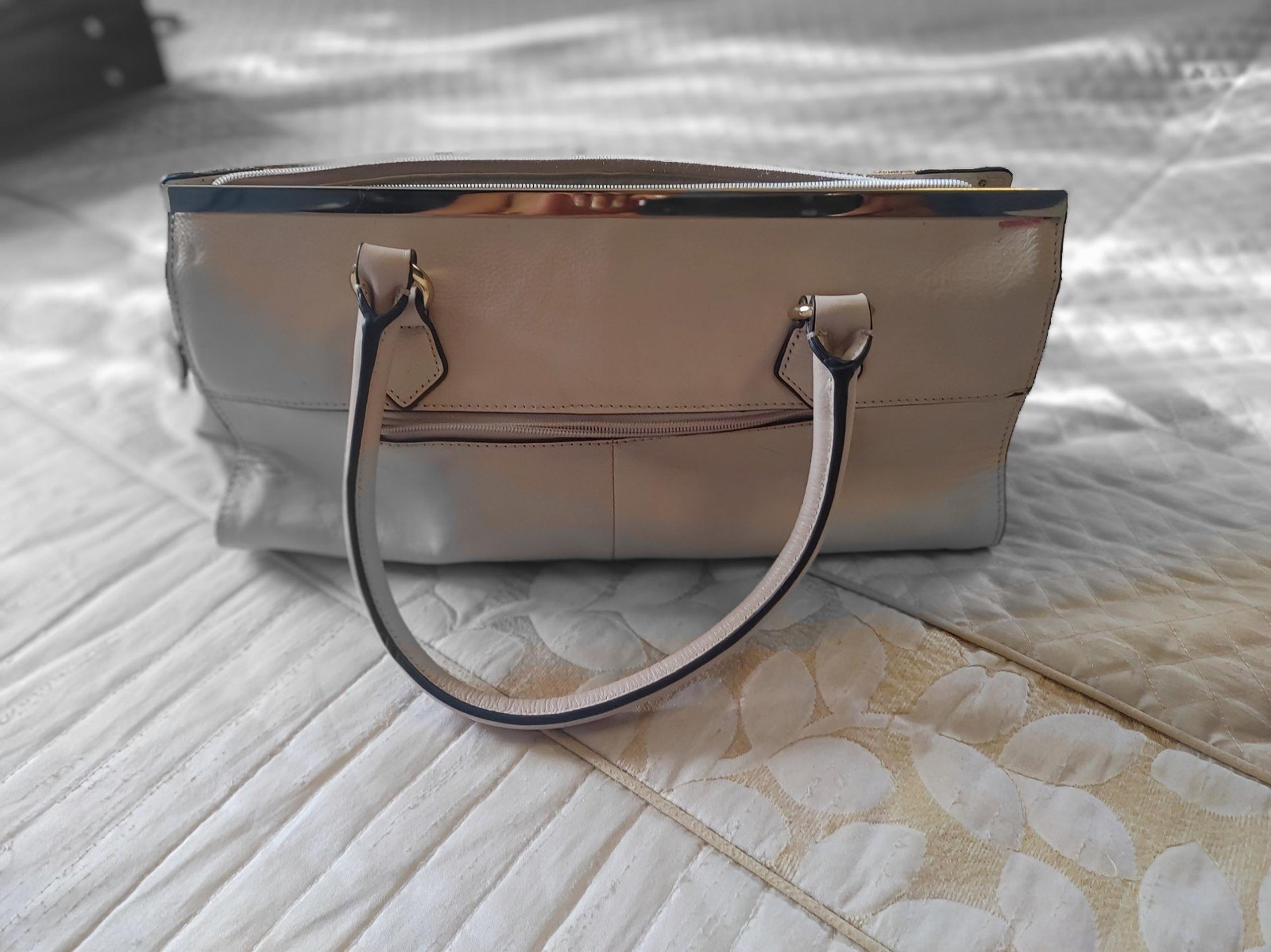Leather satchel