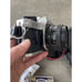 Canon AE-1 Program 35mm SLR Film Camera Japan 50mm 1.8 & Manual & Film & Battery