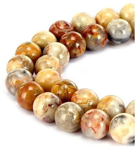 10 Long Strands Lot Of Crazy lace Agate Beads Strand 16 Inch