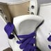 Vintage Roller Derby Roller Quad Skates w/Urethane Wheels Youth Size 6 White