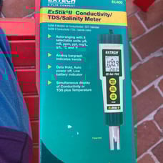 ExStik II Conductivity/TDS/salinity meter