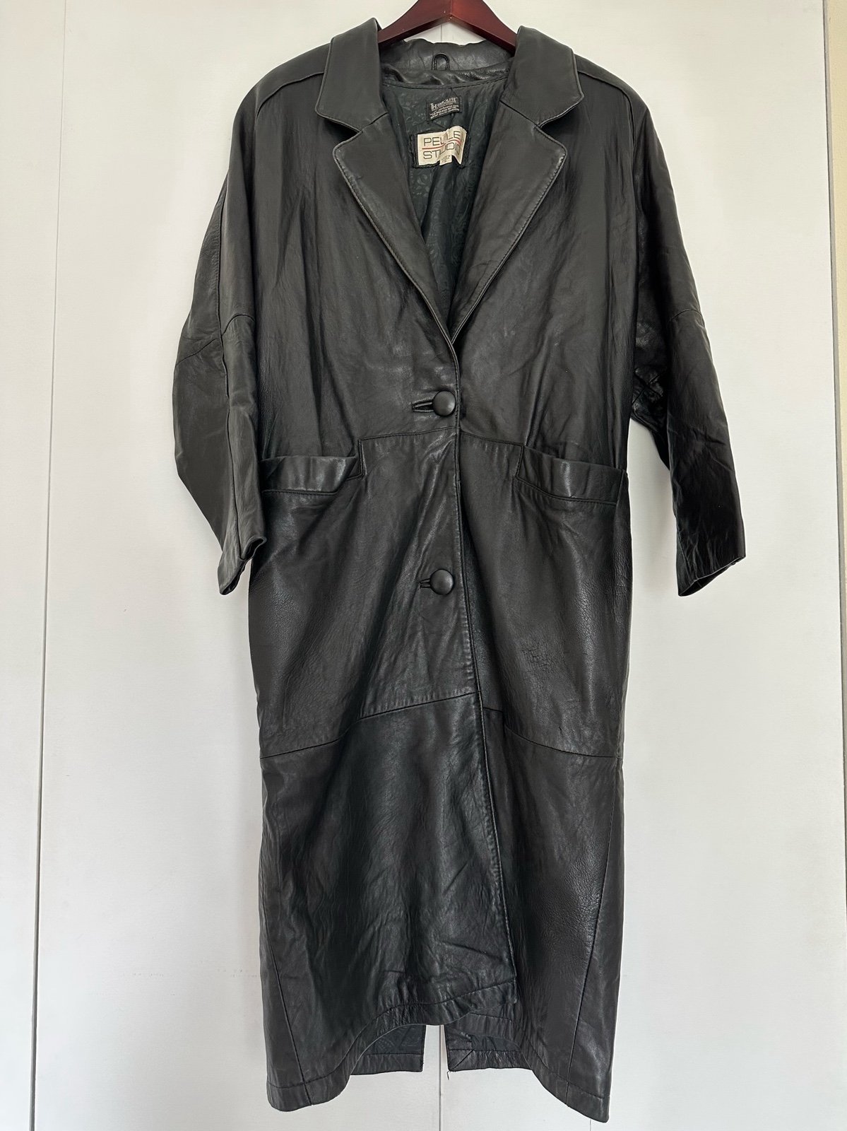 Pelle Studio 90’s Vintage Leather Coat