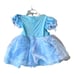 Disney Store Cinderella Princess Dress Costume Bodysuit for Baby 12-18 Months