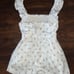 The JetSet Diaries X Free People Boho White Ruffle Rhapsody Romper size XS 278