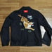 【Excellent Condition】 Cream Soda Bowling Shirt, Embroidered, Black, Size M, Bomber Jacket, Rare