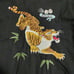 【Excellent Condition】 Cream Soda Bowling Shirt, Embroidered, Black, Size M, Bomber Jacket, Rare