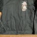 【Excellent Condition】 Cream Soda Bowling Shirt, Embroidered, Black, Size M, Bomber Jacket, Rare