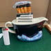 Ltd Edition 98/600 Titanic Teapot Tony Cárter England Hand Painted Ext. Rare