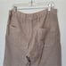 PHILO Italian Linen Pants Flowy Oversized Tan Brown Nuetral European Size 44