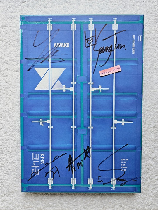 KNK Awake Signed Promo Album Autographed 1st Mini Kpop