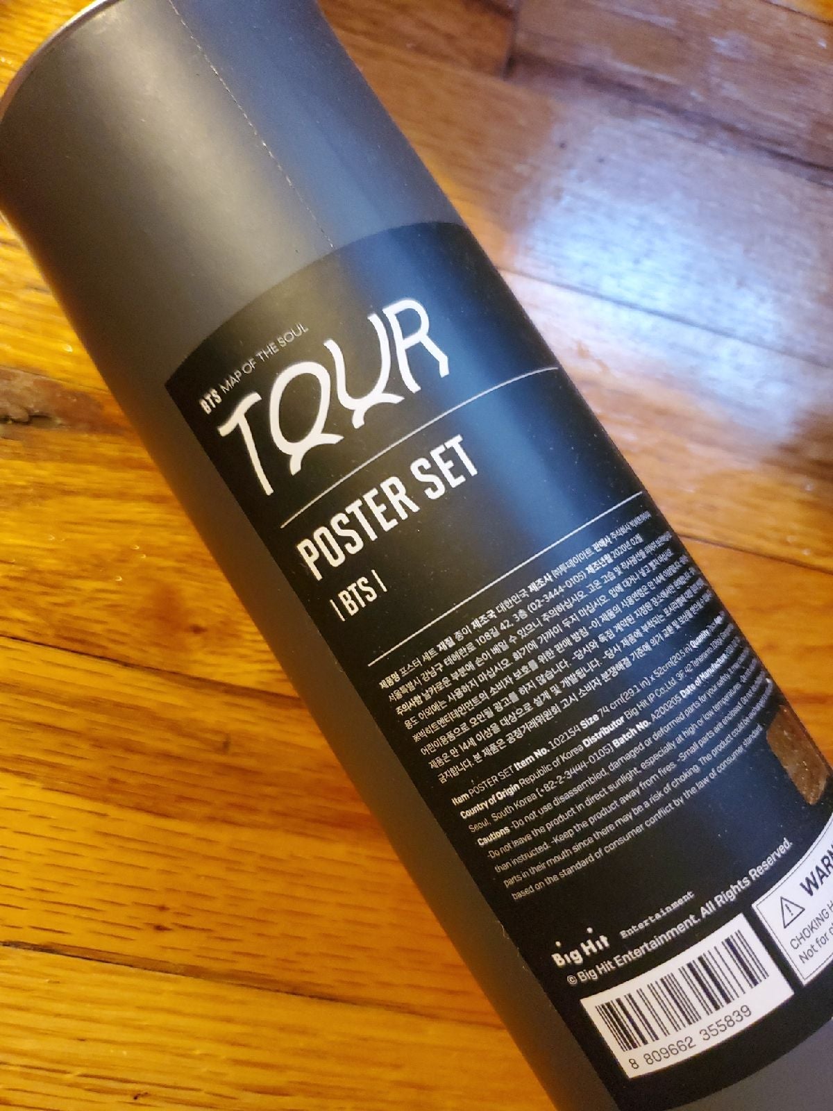 BTS TOUR POSTER SET