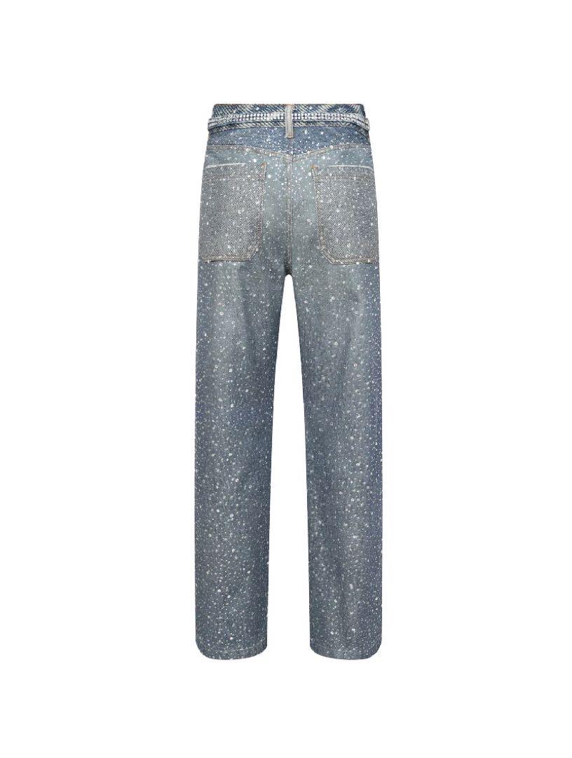 Birth of Royal Child | 20K Diamond Stellar Denim Pants in B…