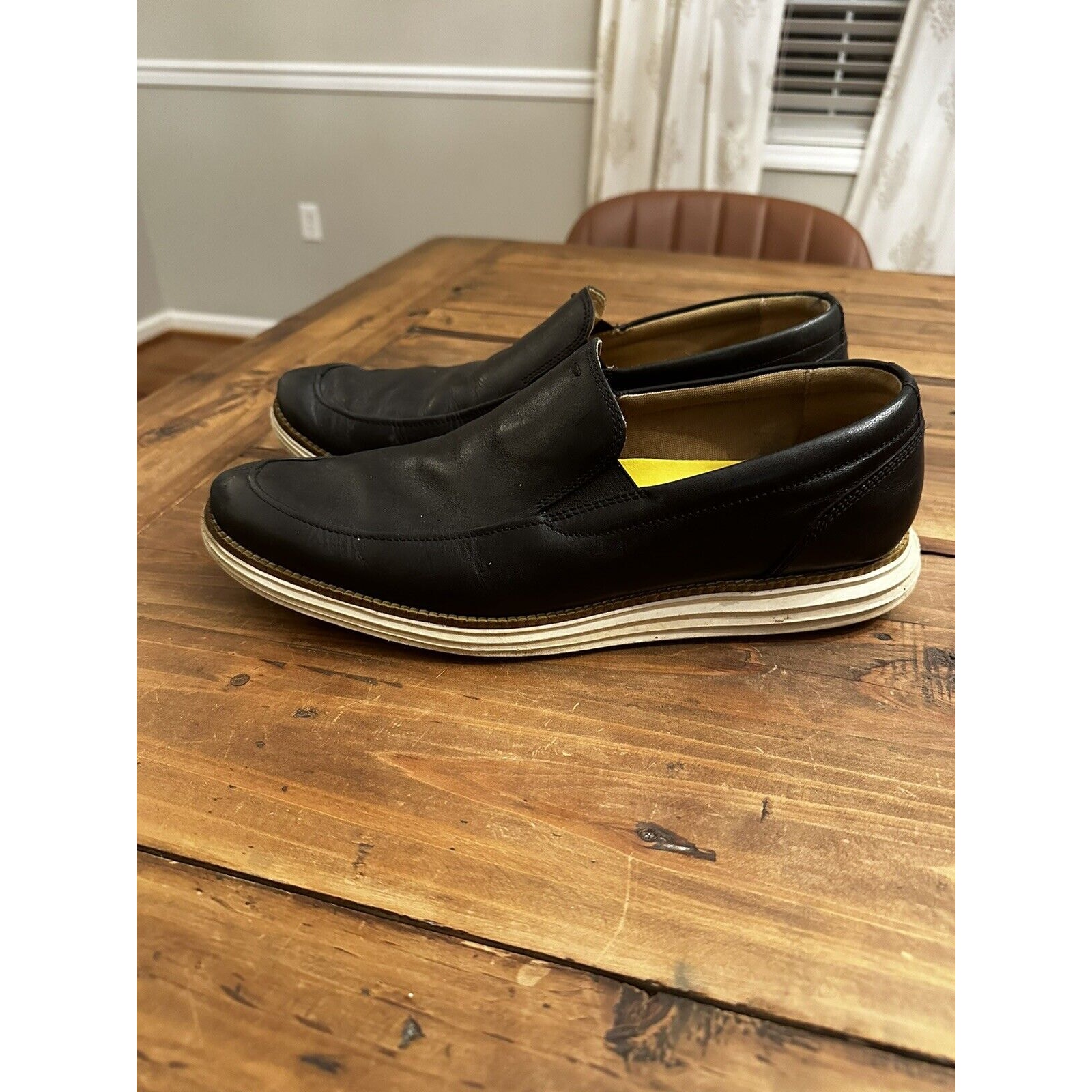 Cole Haan Grand OS Black leather loafers Size 11.5