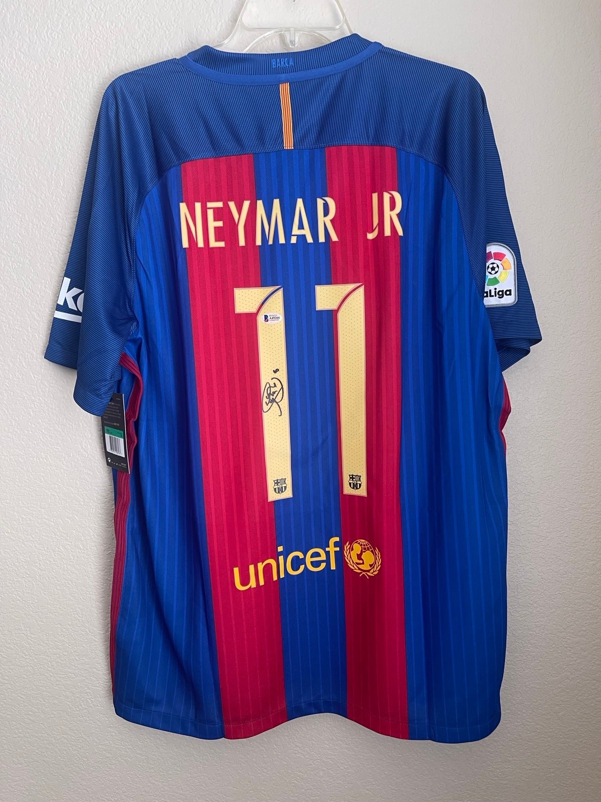 Neymar Jr. Signed Jersey