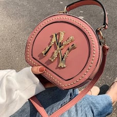 Ny hat and purse