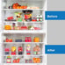 Set Of 6 Refrigerator Organizer Bins
