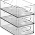 Set Of 6 Refrigerator Organizer Bins