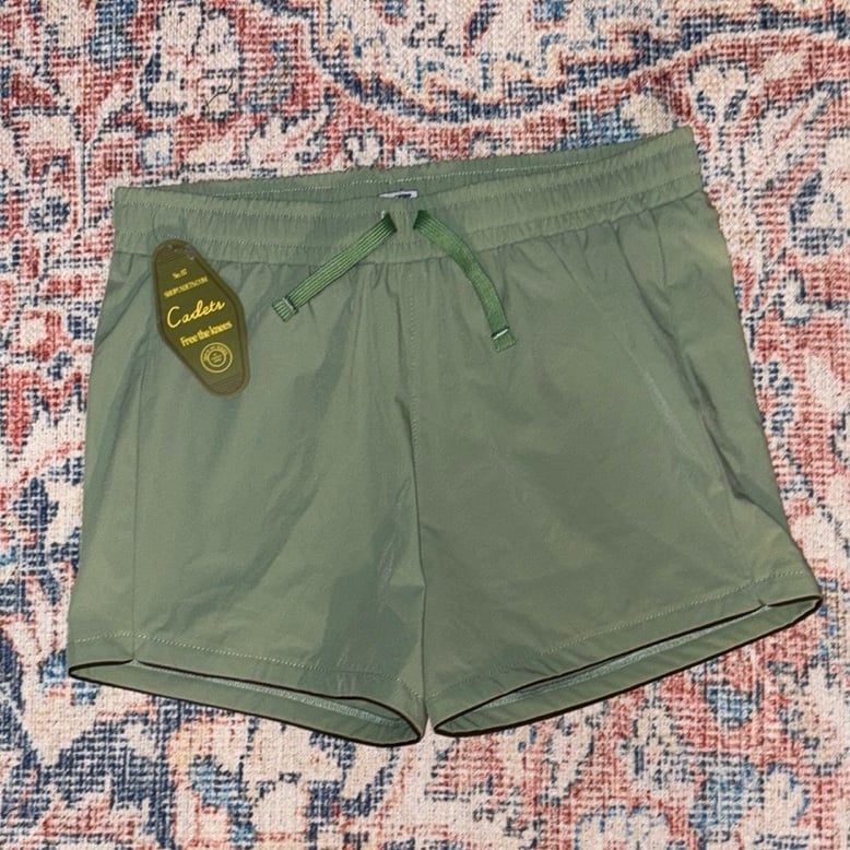 Cadets Swim Shorts in Green SZ 8/10 NWT
