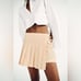 ZARA Striped Pleated Skort 7916/ 818