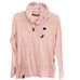 Naketano Pink Mandy Cowl Neck Hoodie Medium