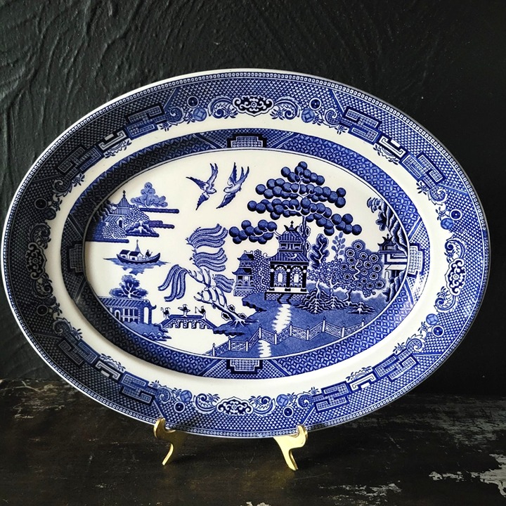 johnson brothers blue willow china