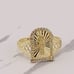 10k gold ring - Holy death - Santa Muerte ❤️ Size 8.5