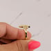 10k gold ring - Holy death - Santa Muerte ❤️ Size 8.5