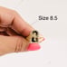 10k gold ring - Holy death - Santa Muerte ❤️ Size 8.5